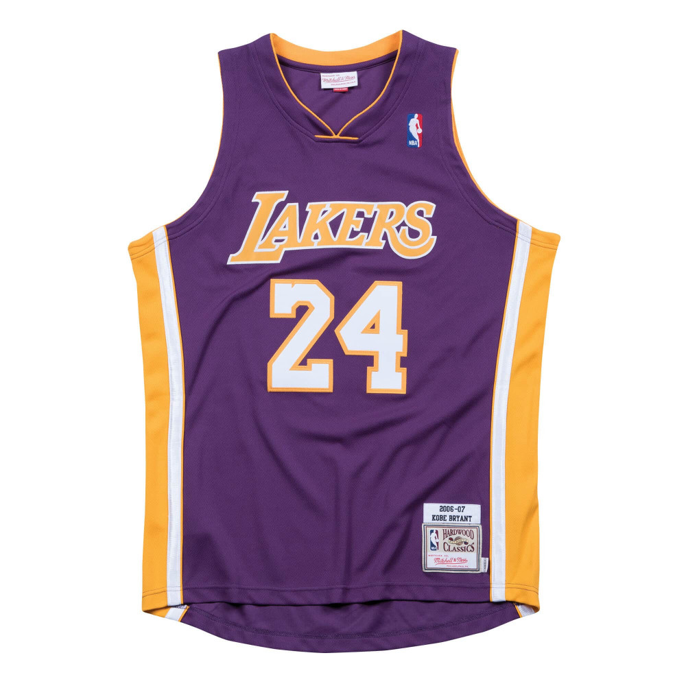 MITCHELL & NESS LOS ANGELES LAKERS KOBE BRYANT 06-07' #24 ...