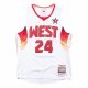 MITCHELL & NESS NBA ASG 2009 KOBE BRYANT #24 AUTHENTIC JERSEY WHITE