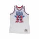 MITCHELL & NESS NBA ASG 1991 MICHAEL JORDAN #23 AUTHENTIC JERSEY WHITE