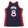 MITCHELL & NESS TEAM USA SCOTTIE PIPPEN AUTHENTIC JERSEY NAVY