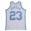 MITCHELL & NESS UNIVERSITY OF NORTH CAROLINA MICHAEL JORDAN 83' AUTHENTIC JERSEY WHITE