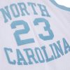 MITCHELL & NESS UNIVERSITY OF NORTH CAROLINA MICHAEL JORDAN 83' AUTHENTIC JERSEY WHITE