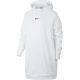 NIKE SPORTSWEAR OVERSIZED HOODIE WHITE/WHITE/BLACK WHITE/WHITE/BLACK