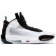 AIR JORDAN XXXIV  WHITE/UNIVERSITY RED-BLACK