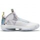 AIR JORDAN XXXIV WHITE/METALLIC SILVER-WHITE