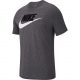 NIKE SPORTSWEAR ICON FUTURA TEE DK GREY HEATHER/BLACK/WHITE