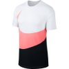 NIKE SPORTSWEAR SWOOSH TEE WHITE/BLACK/PINK GAZE