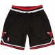 MITCHELL & NESS CHICAGO BULLS AUTHENTIC SHORT BLACK