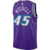 NBA X NIKE DONOVAN MITCHELL UTAH JAZZ CLASSIC EDITION SWINGMAN JERSEY FIELD PURPLE