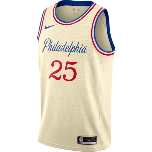 NBA X NIKE PHILADELPHIA 76ERS BEN SIMMONS CITY EDITON SWINGMAN JERSEY 19 FLAT OPAL/SIMMONS BEN