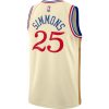 NBA X NIKE PHILADELPHIA 76ERS BEN SIMMONS CITY EDITON SWINGMAN JERSEY 19 FLAT OPAL/SIMMONS BEN