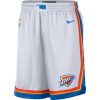 NBA X NIKE OKLAHOMA CITY THUNDER M NK SWINGMAN HOME SHORT WHITE/SIGNAL BLUE/SIGNAL BLUE