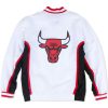 MITCHELL & NESS NBA CHICAGO BULLS 1992-93' AUTHENTIC WARM UP JACKET WHITE