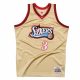 Mitchell & Ness NBA Swingman Jersey Philadelphia 76ers Allen Iverson 97-98 GOLD