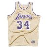 Mitchell & Ness NBA Swingman Jersey Los Angeles Lakers Shaquille O'Neal 96-97 GOLD