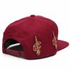 Mitchell & Ness Multi Logo Snapback Cleveland Cavaliers BURGUNDY