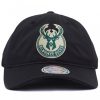 Mitchell & Ness Light & Dry Snapback Milwaukee Bucks BLACK