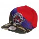 Mitchell & Ness Toronto Raptors Camo Paintbrush Snapback Camo Paintbrush