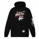 MITCHELL & NESS NBA CHICAGO BULLS HYPER HOOPS HOODIE BLACK