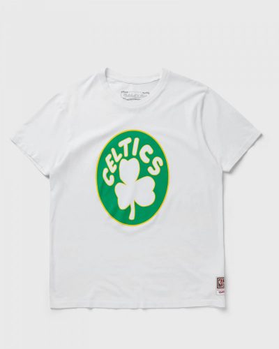 MITCHELL & NESS BOSTON CELTICS Mens Blank Mens Traditional Tee White M