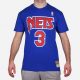 MITCHELL & NESS NBA NAME & NUMBER BROOKLYN NETS DRAZEN PETROVIC TEE ROYAL