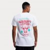 MITCHELL & NESS NBA CHICAGO BULLS MERCH TAKE OUT TEE WHITE