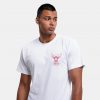 MITCHELL & NESS NBA CHICAGO BULLS MERCH TAKE OUT TEE WHITE