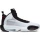 AIR JORDAN XXXIV (GS) WHITE/UNIVERSITY RED-BLACK