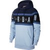 JORDAN AIR FLEECE HOODIE OBSIDIAN/INDIGO FOG/BLACK/INDIGO FOG