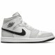 AIR JORDAN 1 MID WMNS GREY FOG/BLACK-WHITE