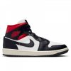 AIR JORDAN 1 MID W Black/Sail/Gym Red