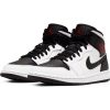 AIR JORDAN 1 MID  WHITE RED-BLACK