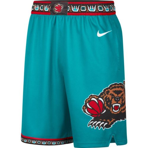 NBA X NIKE MEMPHIS GRIZZLIES SWINGMAN SHORT HWC 19 TURBO GREEN