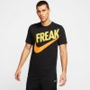 NIKE GIANNIS FREAK DRI-FIT TEE BLACK/TOTAL ORANGE