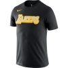 NBA X NIKE LOS ANGELES LAKERS CITY EDITION LOGO TEE BLACK