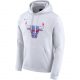 NBA X NIKE CHICAGO BULLS LOGO CITY EDITION HOODIE WHITE