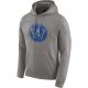 NBA X NIKE GOLDEN STATE WARRIORS LOGO CITY EDITION HOODIE DK HEATHER GREY