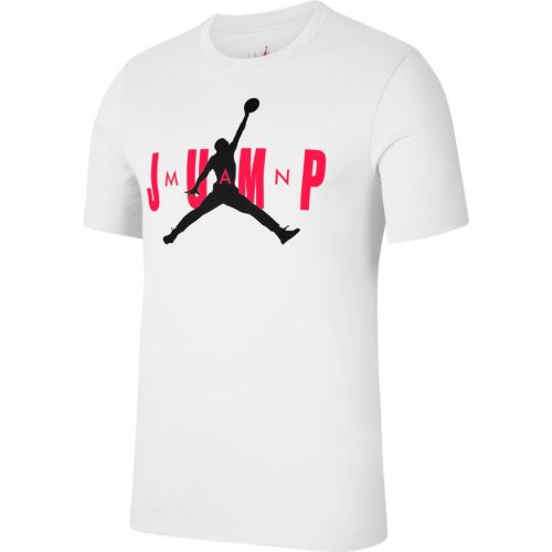 JORDAN JUMPMAN TEE WHT/WHITE/BLACK