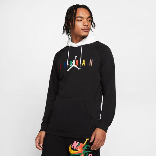 JORDAN SPORT DNA HOODIE BLACK/WHITE