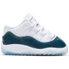 JORDAN 11 RETRO LOW LE (TD) WHITE/BLACK-NAVY