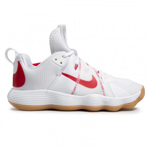 NIKE REACT HYPERSET WHITE/UNIVERSITY RED