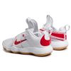 NIKE REACT HYPERSET WHITE/UNIVERSITY RED