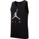 JORDAN POOLSIDE TANK TOP BLACK