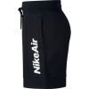 NIKE AIR FLEECE SHORT BLACK/BLACK/BLACK/UNIVERSITY RED