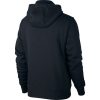 NIKE SPORTSWEAR SWOOSH FRENCH TERRY HOODIE BLACK/RED