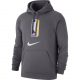 NBA X NIKE NBA LOGO HOODIE DK GREY HEATHER