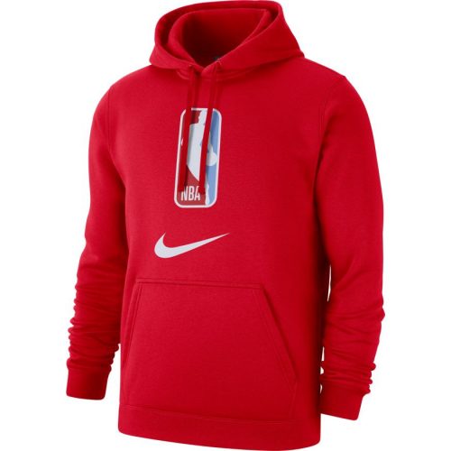 NBA X NIKE NBA LOGO HOODIE UNIVERSITY RED/NBA GRAPHIC