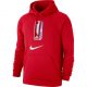 NBA X NIKE NBA LOGO HOODIE UNIVERSITY RED/NBA GRAPHIC