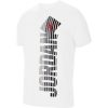 JORDAN JUMPMAN LOGO TEE WHITE