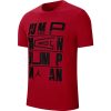 JORDAN DRI-FIT CREWNECK TEE GYM RED